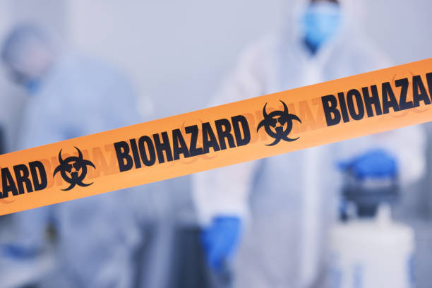 Professional Infectious Disease Decontamination technician working in Commerce, TX
